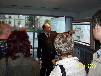 Infostand im Theater Bautzen 2008