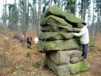 Prof. Roland Strietzel auf dem Kuckuckstein