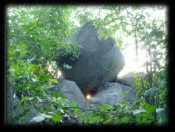 Teufelssteine Pliekowitz bei Bautzen, Sommersonnenwende 2008